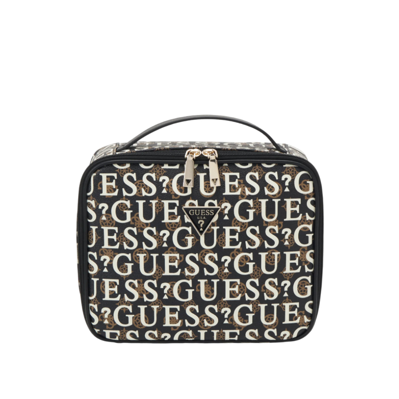 Beauty Case Guess Donna Stark Travel Marrone