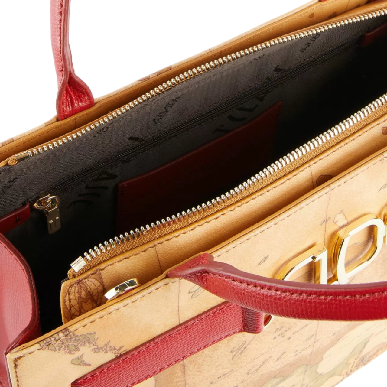 Borsa a Mano Alviero Martini 1^ Classe Donna 3D Geo Geo Classic/ Lampone