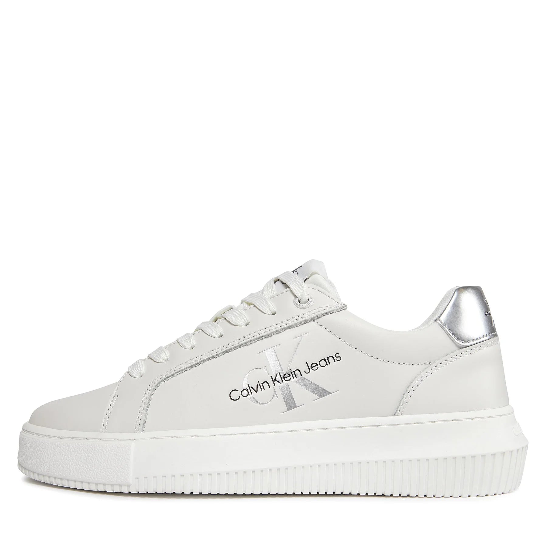 Sneakers Calvin Klein Donna Chunky Cupsole Bianco/grigio