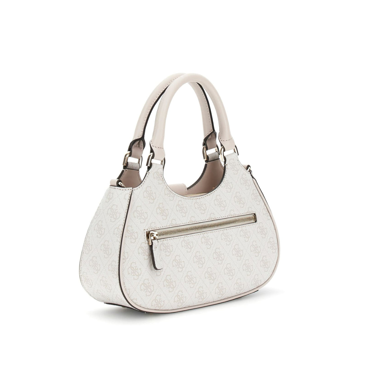 Borsa a Mano Guess Donna Nolana Bianco/rosa