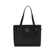 Borsa a Spalla Guess Donna Arlena Logo Nero