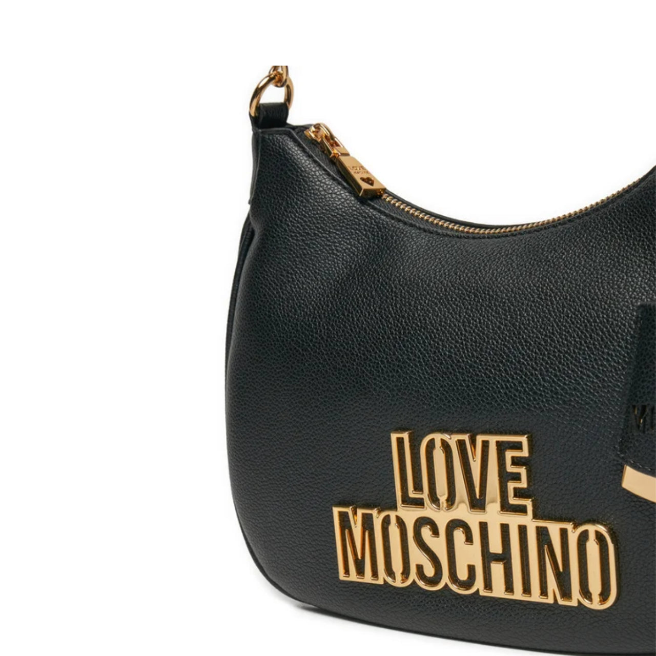 Borsa a Spalla Love Moschino Donna Cut Out Logo Nero