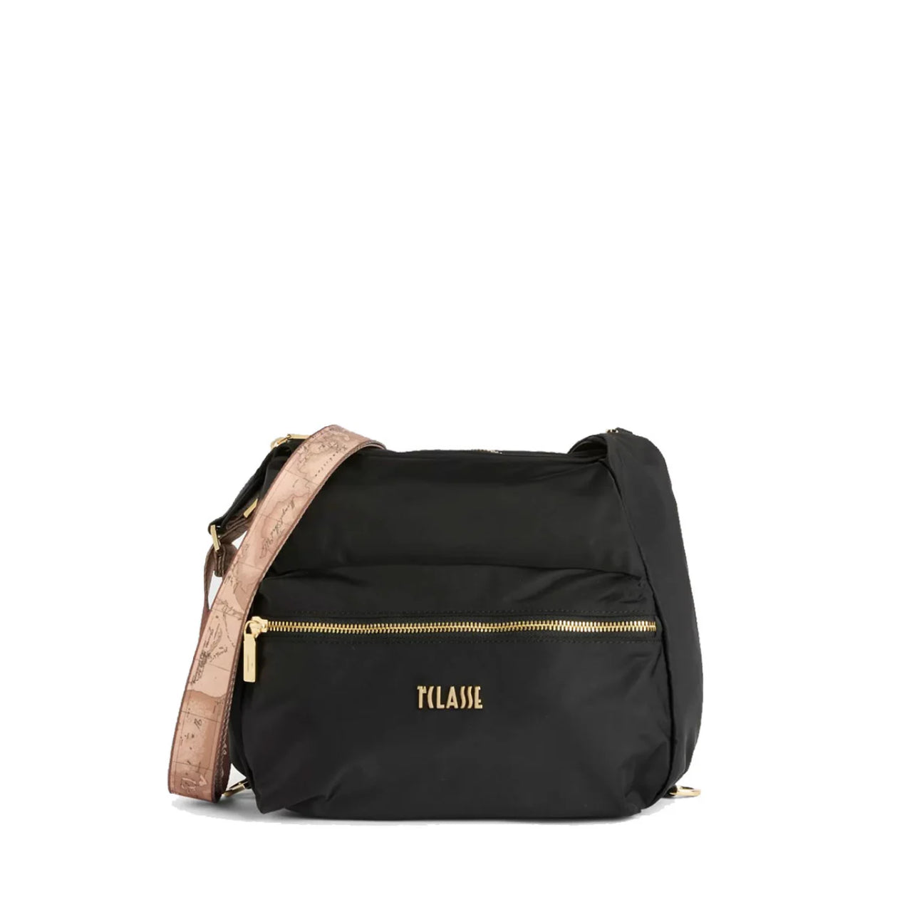 Borsa a Tracolla Alviero Martini 1^ Classe Donna Nylon Metaverse Nero/Geo Classic