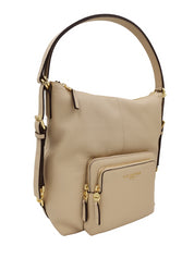 Borsa a Spalla Nannini Donna Tiziana Beige
