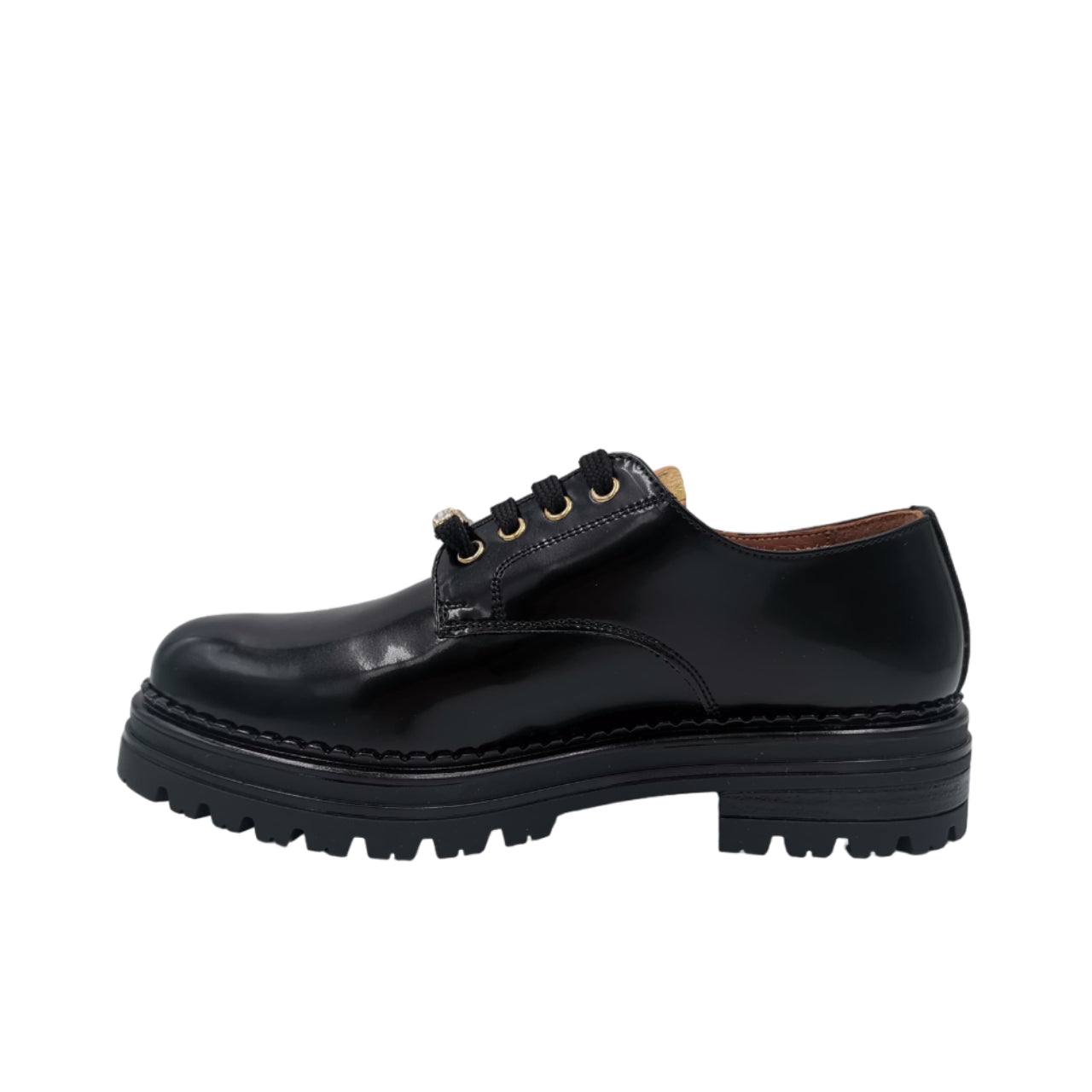 Mocassini Alviero Martini 1^ Classe Donna 2071 Nero lucido