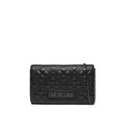 Tracollina Love Moschino Donna Quilted Nero/grigio