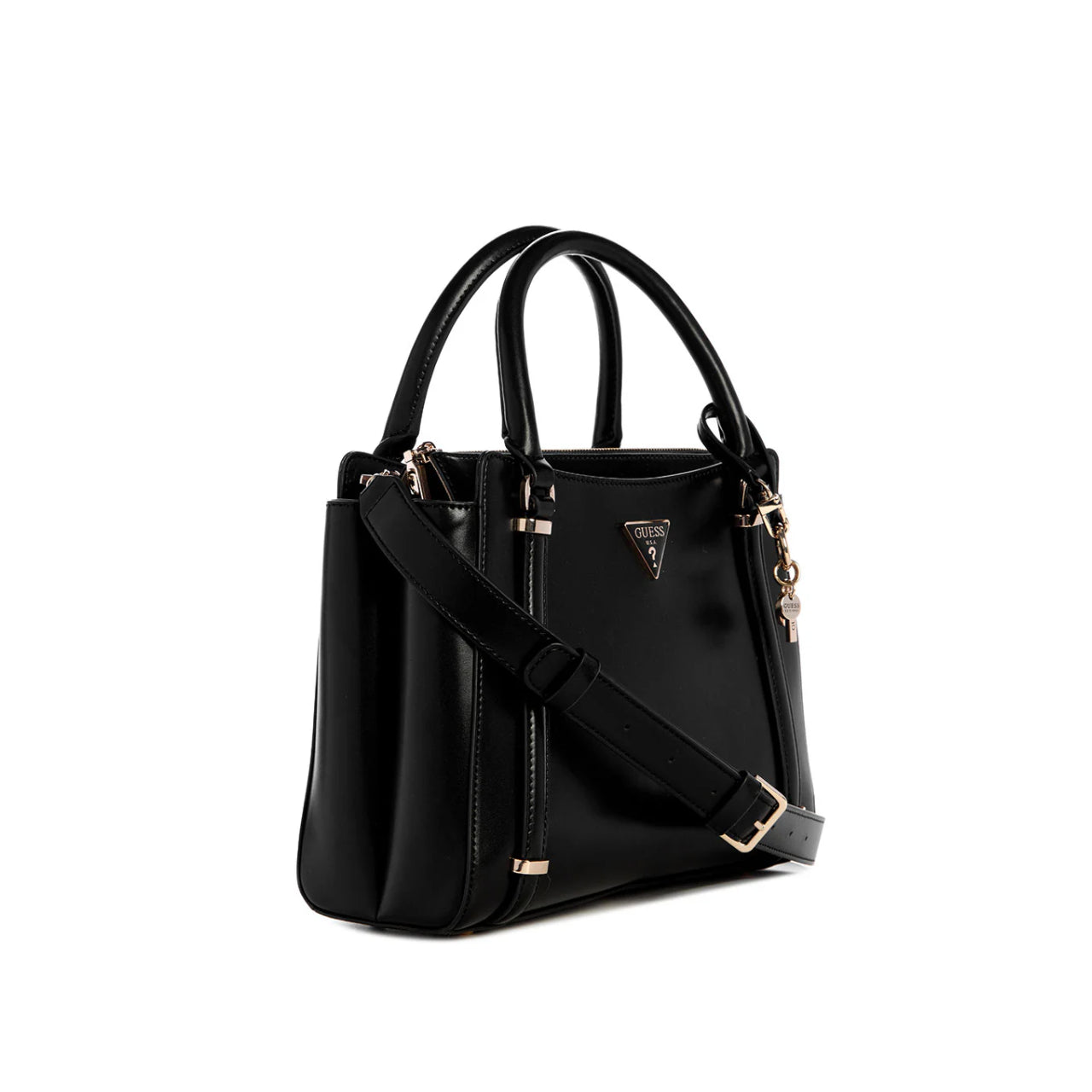 Borsa a Mano Guess Donna Daryna Nero