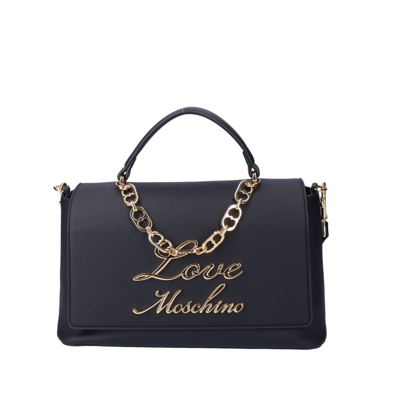 Borsa a Mano Love Moschino Donna Lovely Chain Nero
