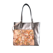 Borsa a Spalla Alviero Martini 1^ Classe Donna Two-way Bag Platino