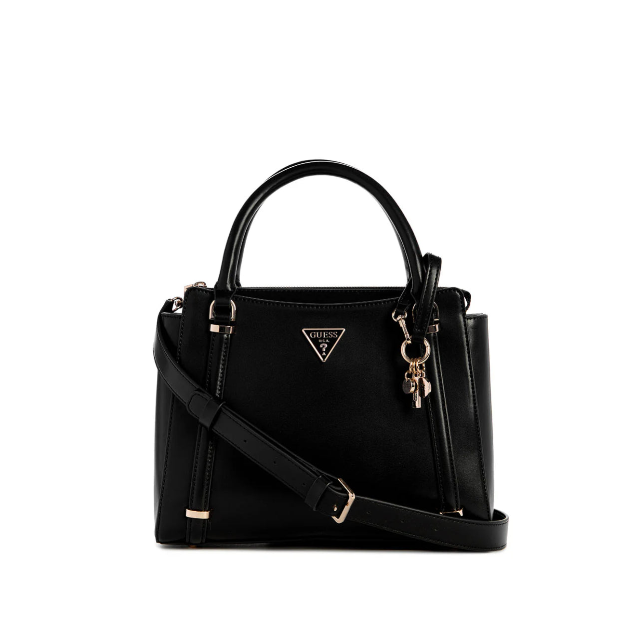 Borsa a Mano Guess Donna Daryna Nero