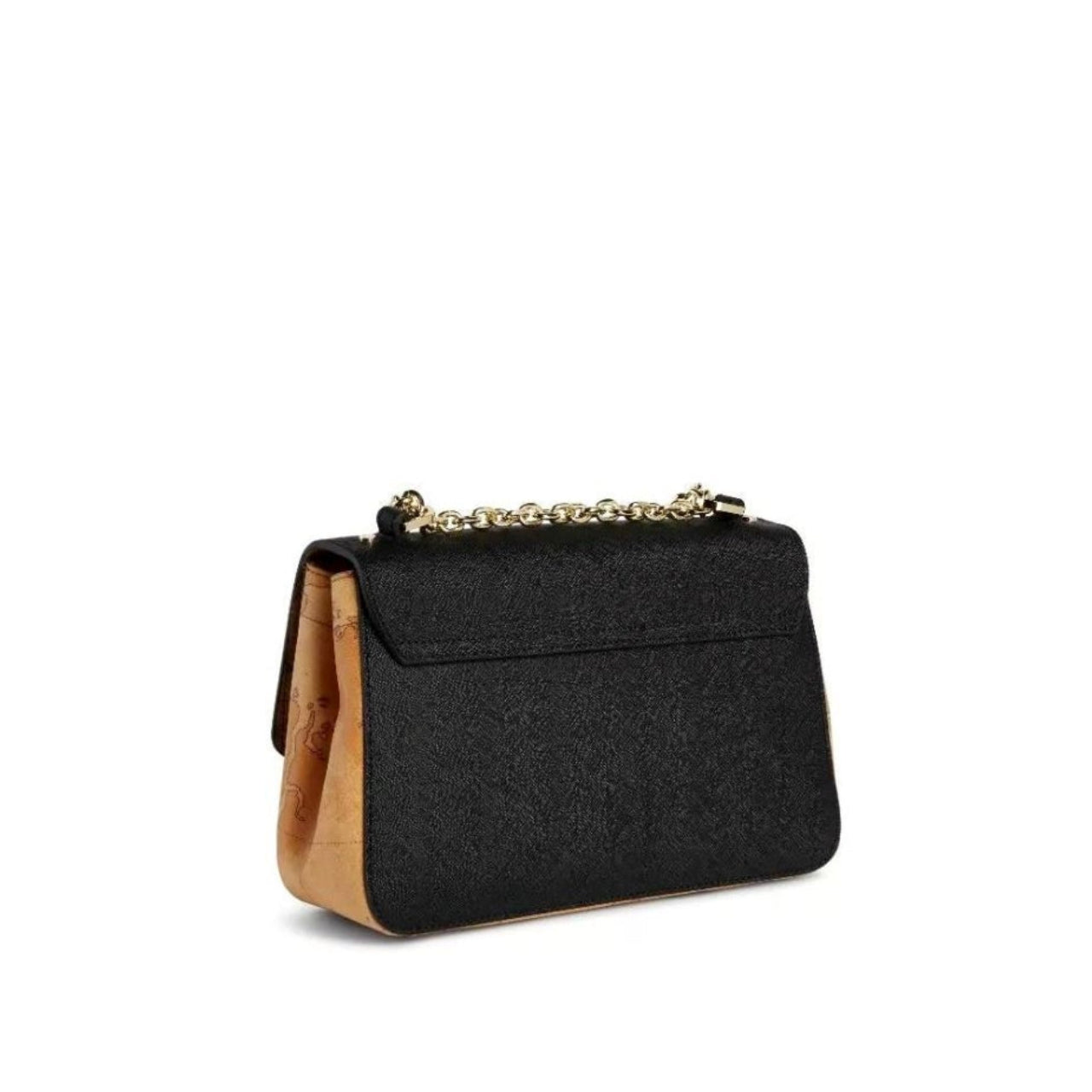 Borsa a Tracolla Alviero Martini 1^ Classe Donna Ideal Bag Nero/Geo Classic