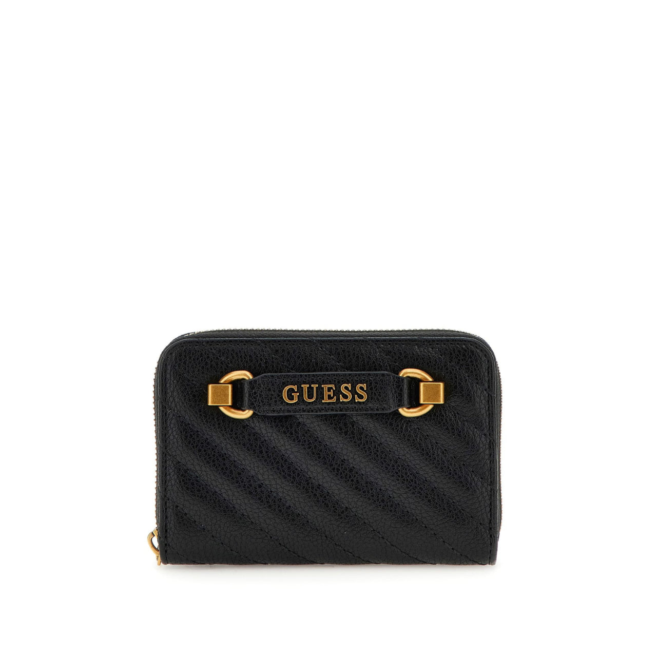 Portafoglio Guess Donna Sela Medium Nero