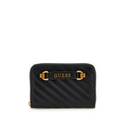 Portafoglio Guess Donna Sela Medium Nero