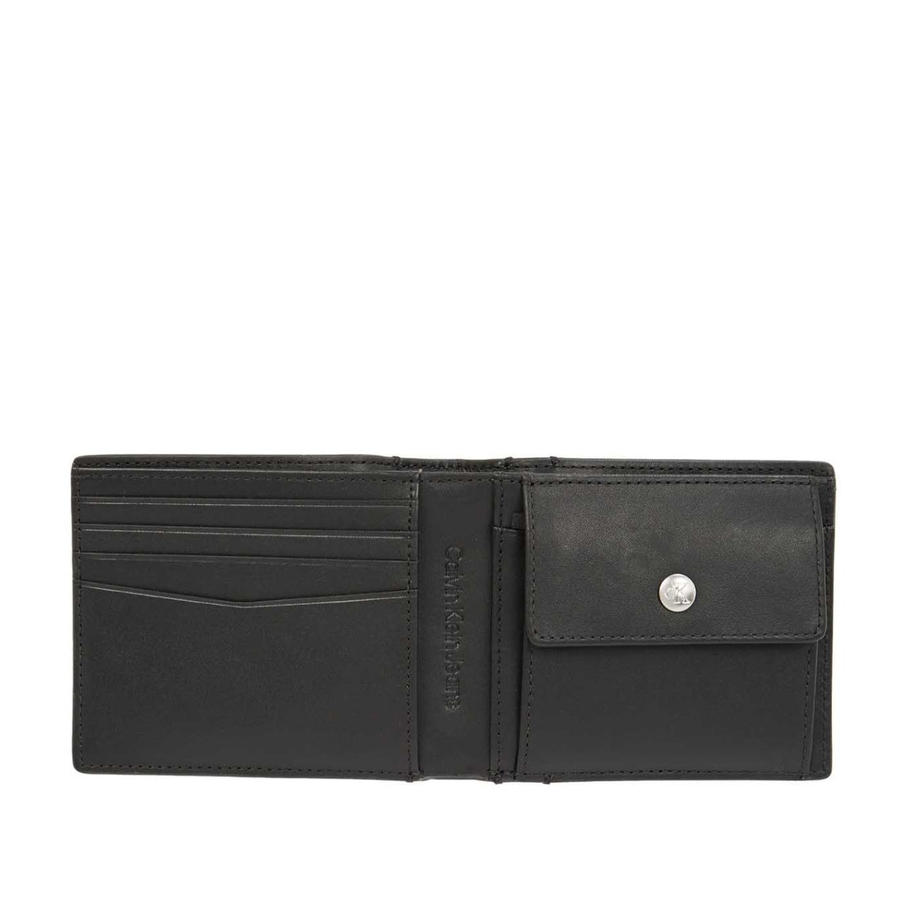 Portafoglio Calvin Klein Uomo Monogram Soft Nero