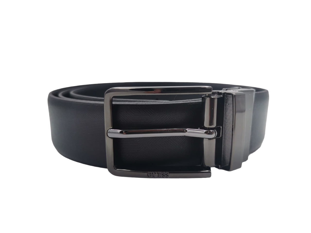 Cintura Guess Uomo Rev and adj Nero