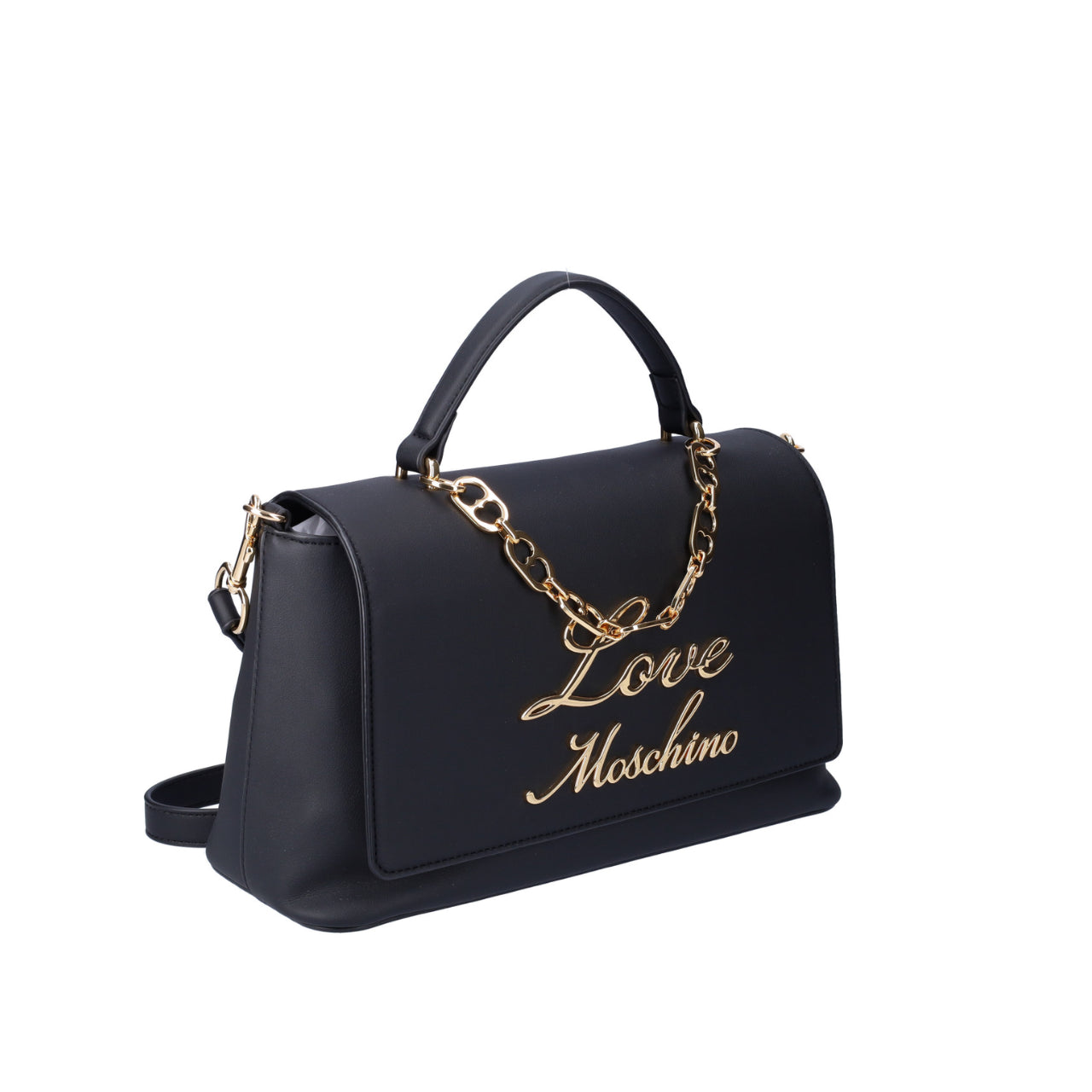Borsa a Mano Love Moschino Donna Lovely Chain Nero