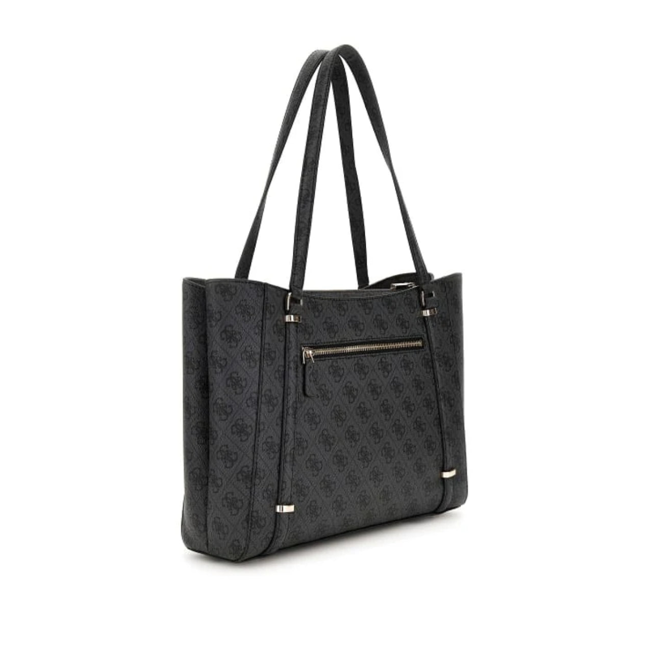 Borsa a Spalla Guess Donna ECO ERICA Grigio/nero