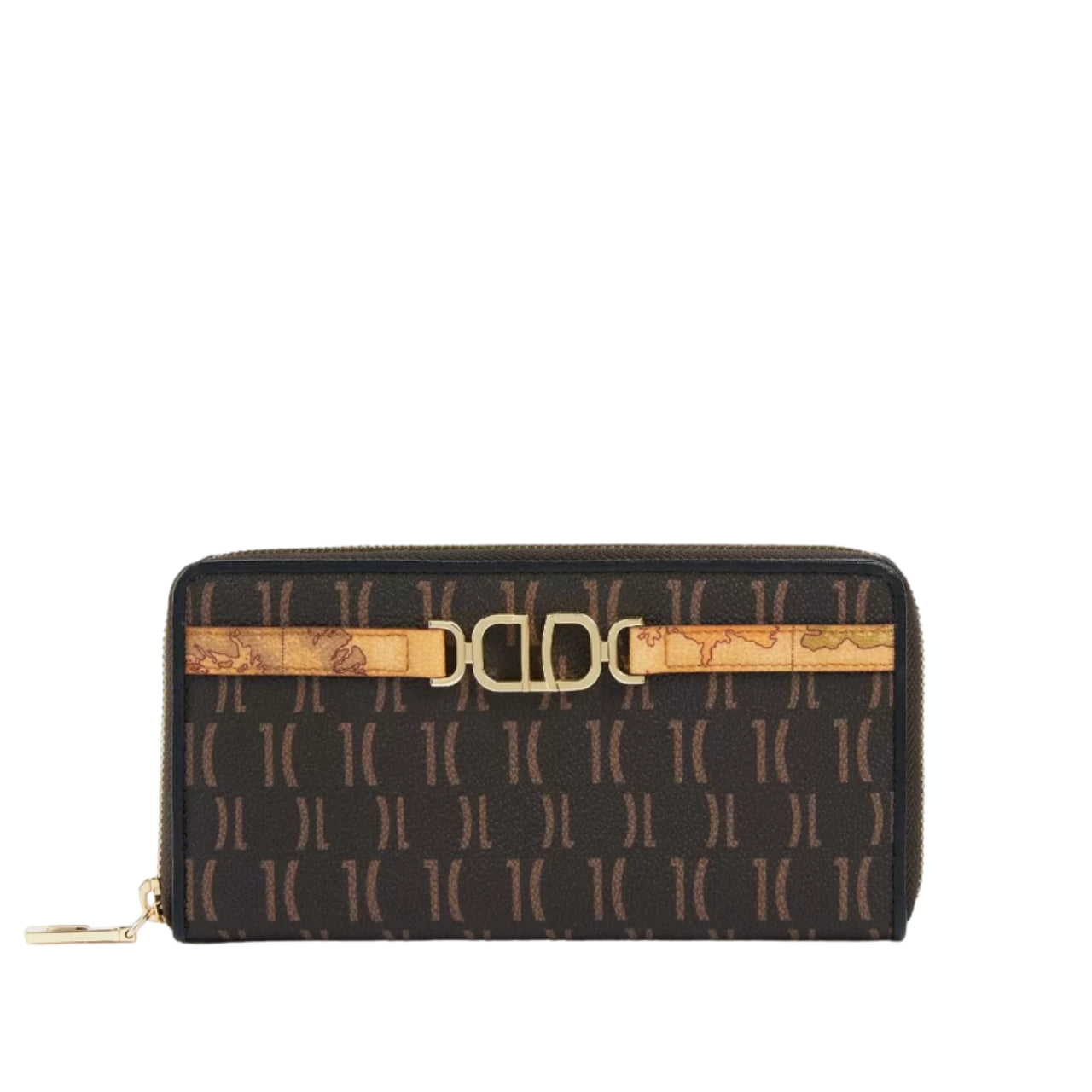 Portafoglio Alviero Martini 1^ Classe Donna 3D Monogram Nero/marrone