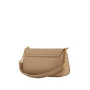 Borsa a Spalla Love Moschino Donna Cut Out Logo Crema