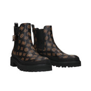 Stivaletti Guess Donna Chelsea nero/nocciola