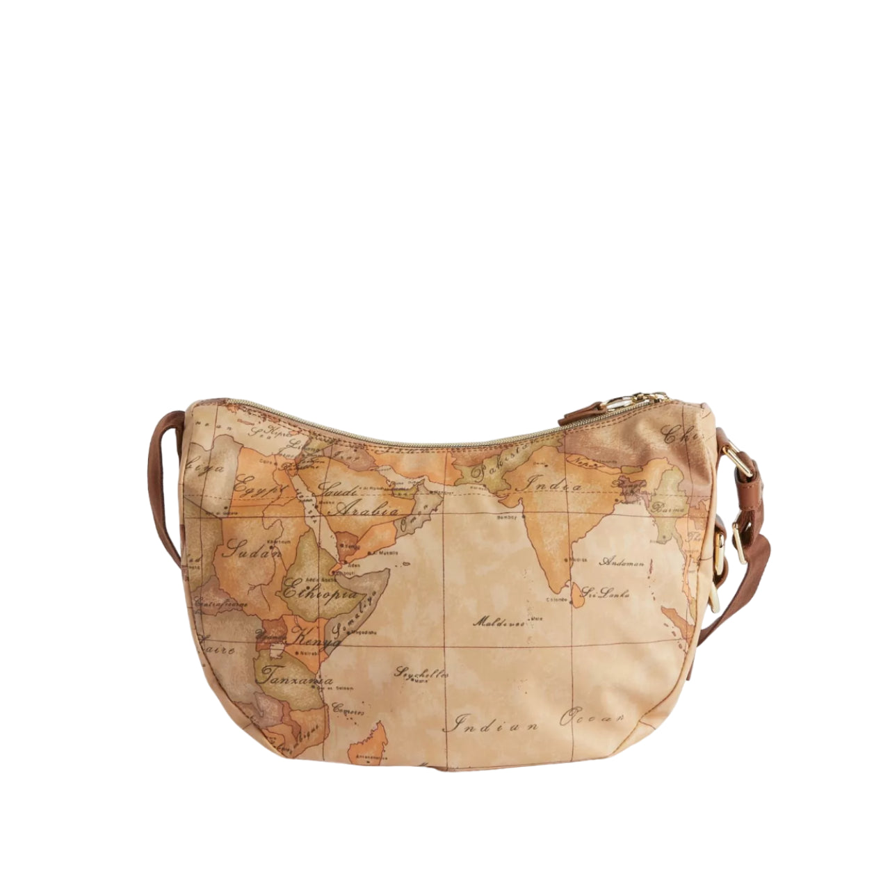 Borsa a Tracolla Alviero Martini 1^ Classe Donna Social Soft Geo classic/marrone