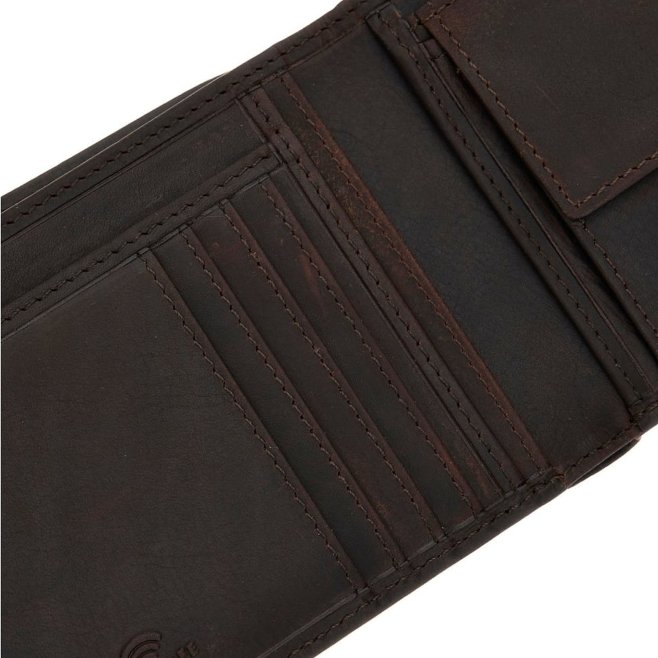 Portafoglio Guess Uomo Roma Marrone scuro
