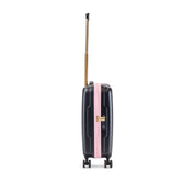Trolley Braccialini Donna PUPPIES Nero/rosa