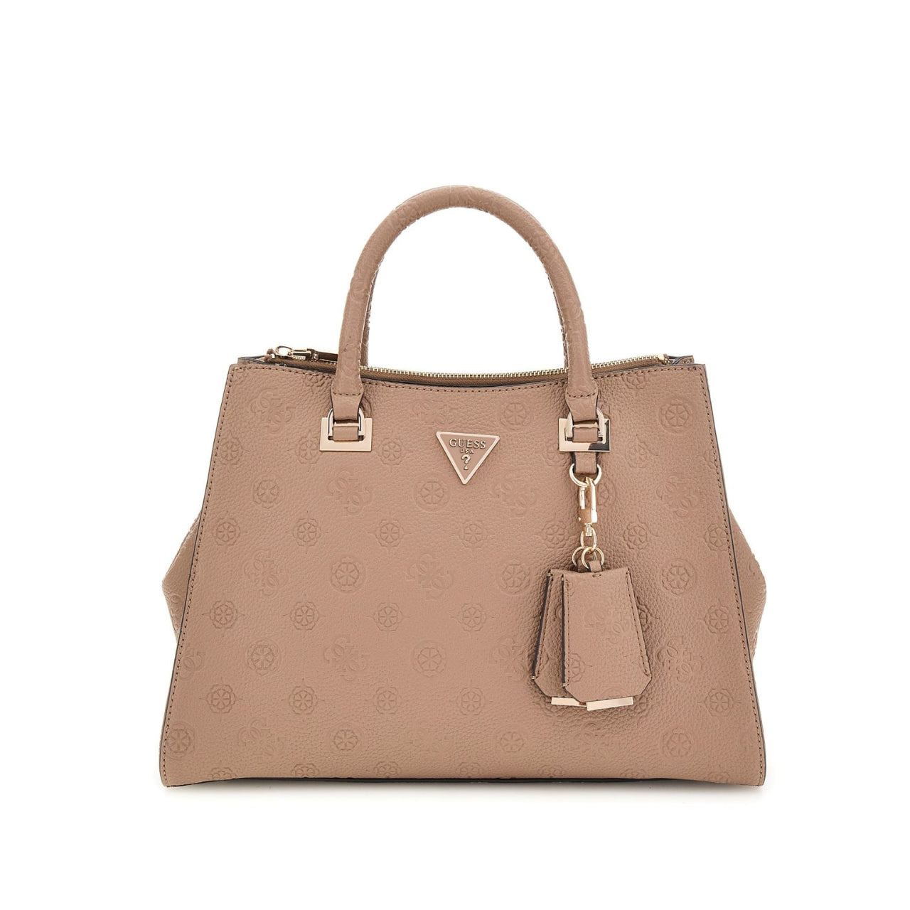 Borsa a Mano Guess Donna Cresidia Grigio scuro