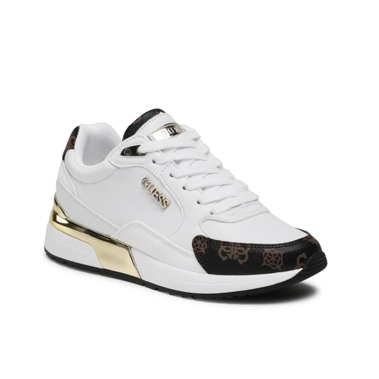 Sneakers Guess Donna Moxea Bianco/oro