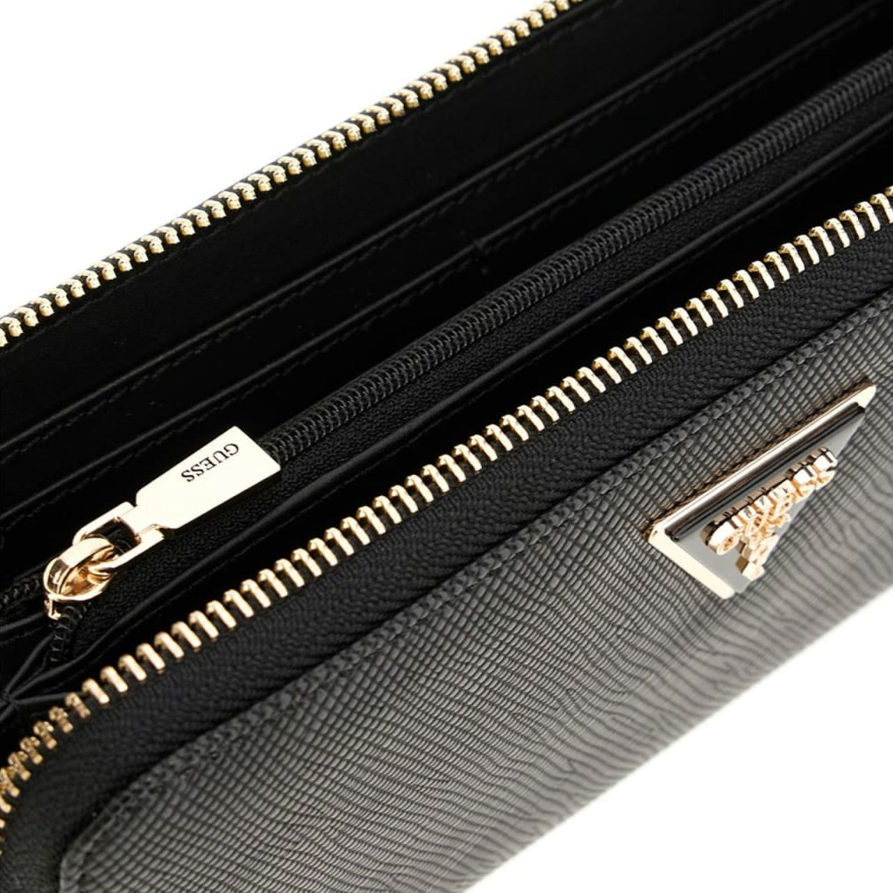Portafoglio Guess Donna Laurel Large Nero
