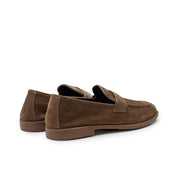 Mocassini GUARDIANI Uomo Low Suede Marrone