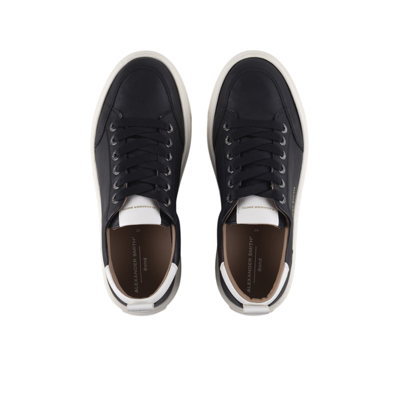 Sneakers Alexander Smith Uomo Bond Nero/bianco