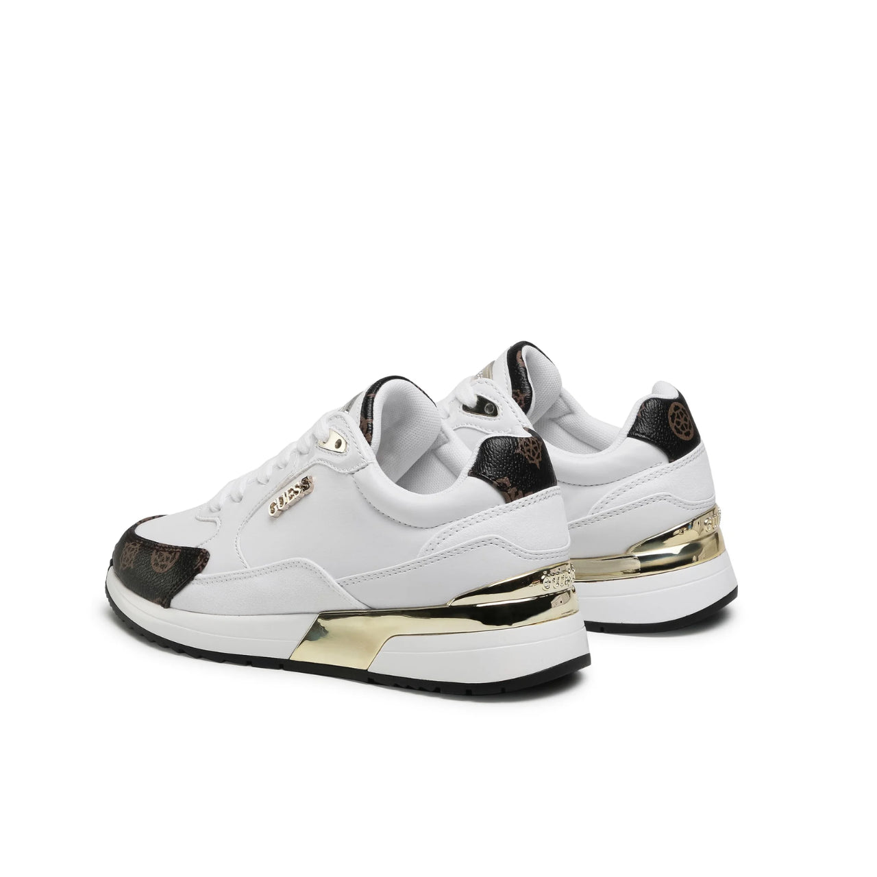 Sneakers Guess Donna Moxea Bianco/oro
