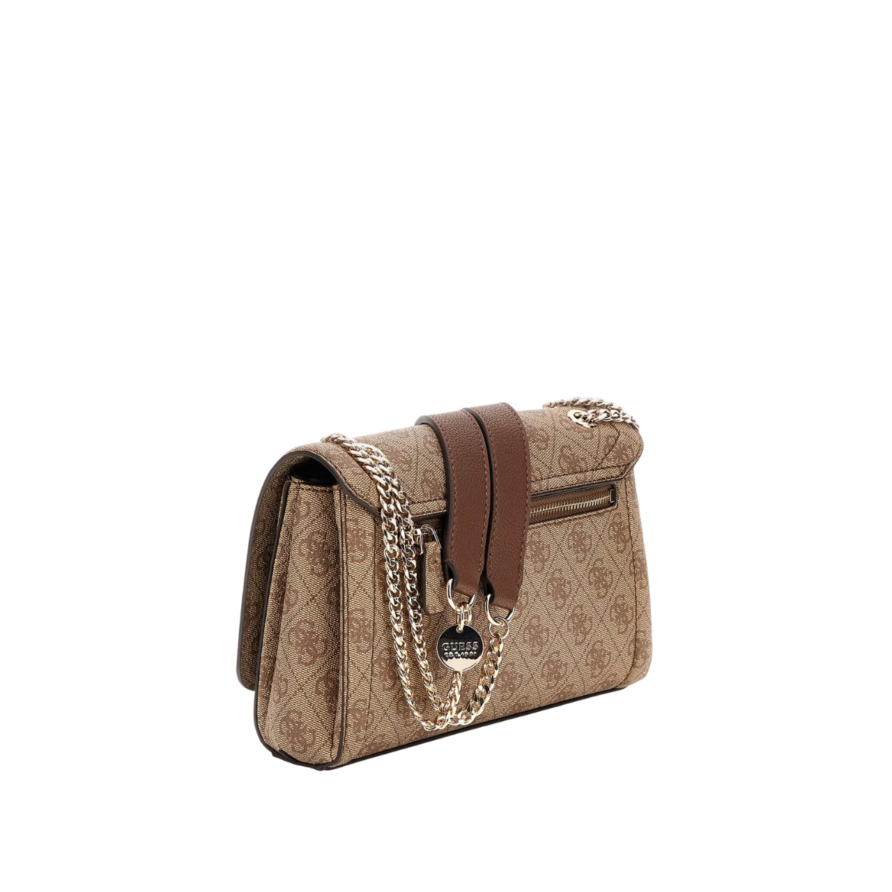 Borsa a Tracolla Guess Donna Noelle Marrone/nocciola