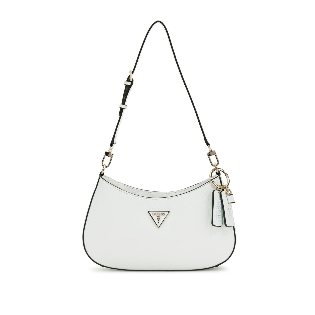 Borsa a Tracolla Guess Donna Noelle Bianco
