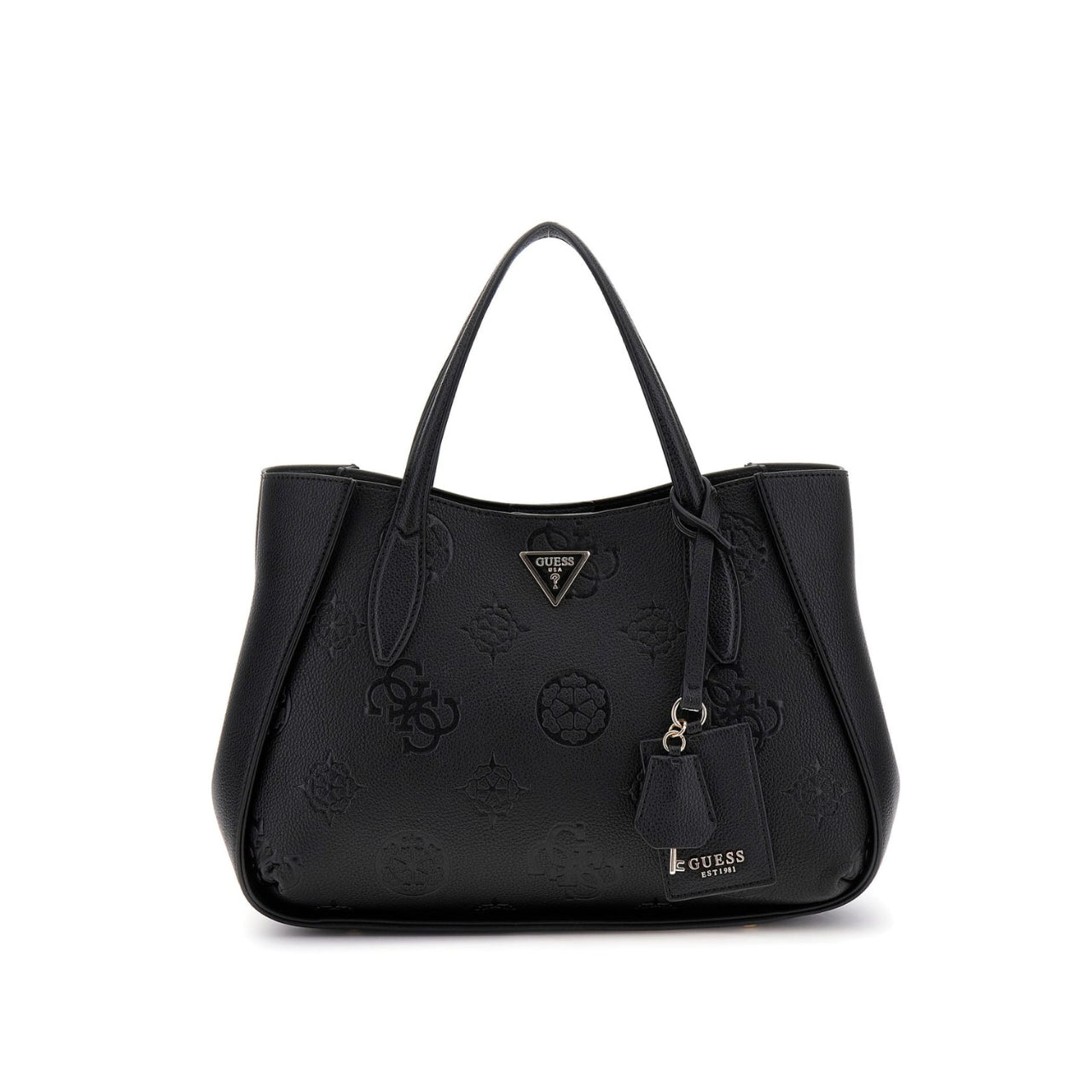 Borsa a Mano Guess Donna Keandra Nero