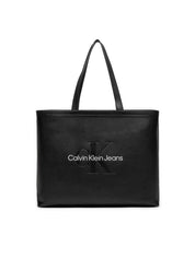Borsa Shopper Calvin Klein Donna Sculpted Slim Nero