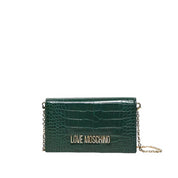 Tracollina Love Moschino Donna Shiny Croco Verde