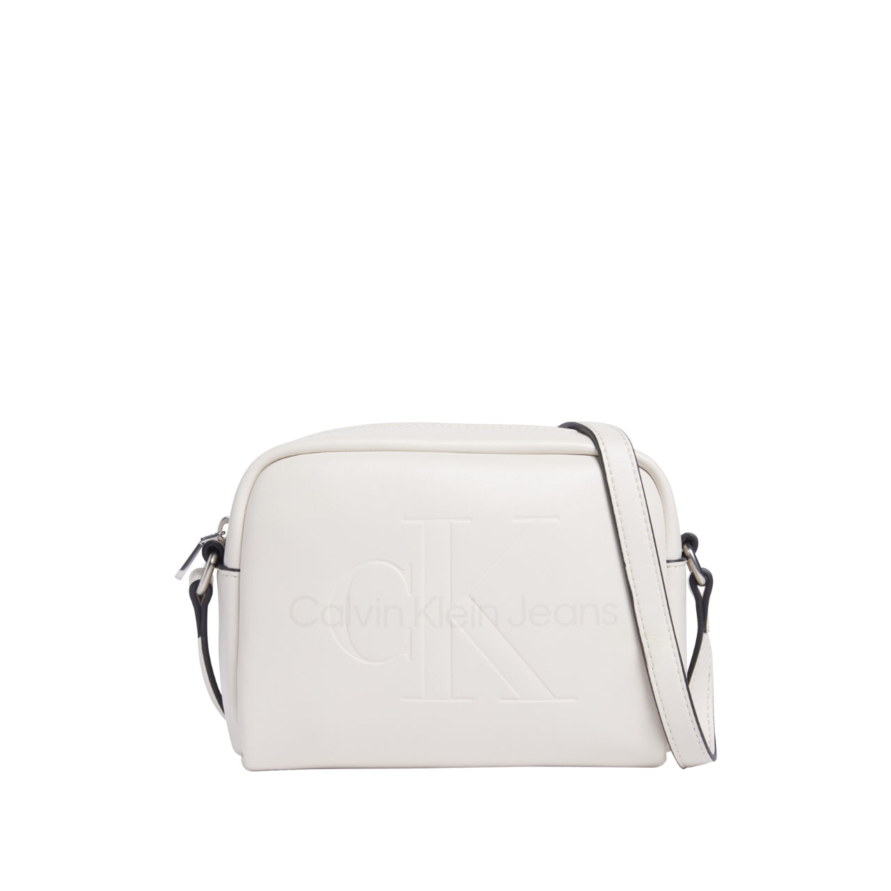 Borsa a Tracolla Calvin Klein Donna Sculpted Camera Beige