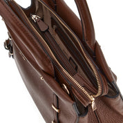 Borsa a Mano Guess Donna Levia Cioccolato