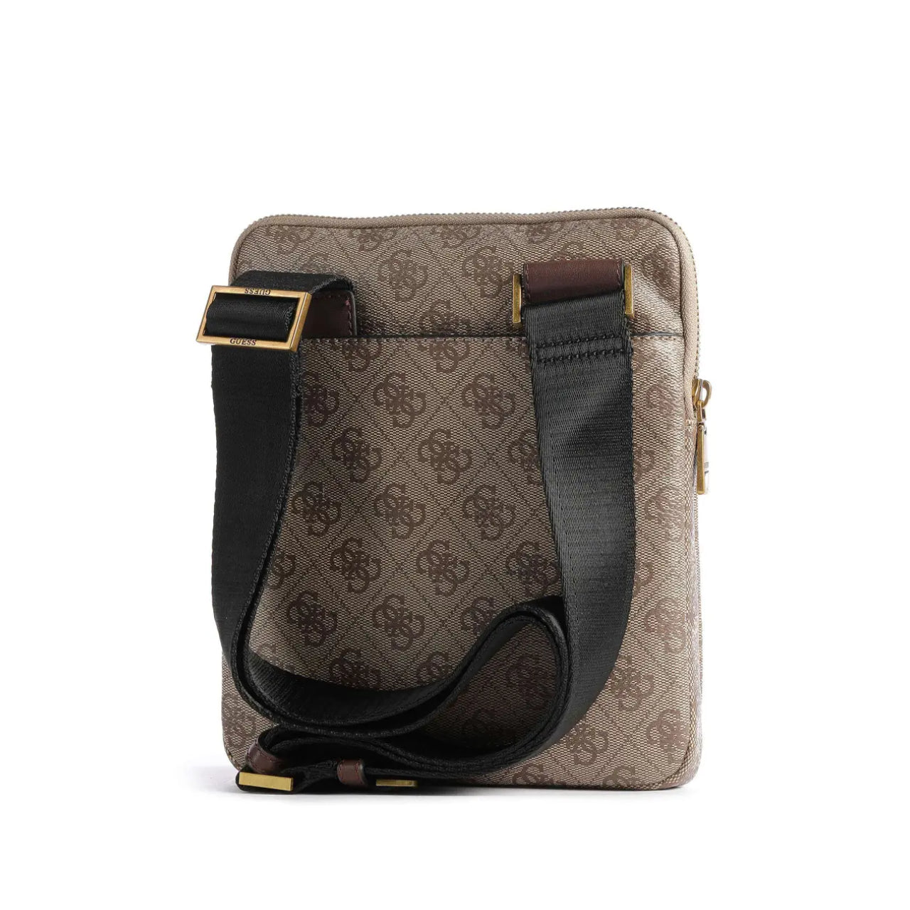 Borsello Guess Uomo Vezzola Marrone/beige