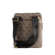 Borsello Guess Uomo Vezzola Marrone/beige