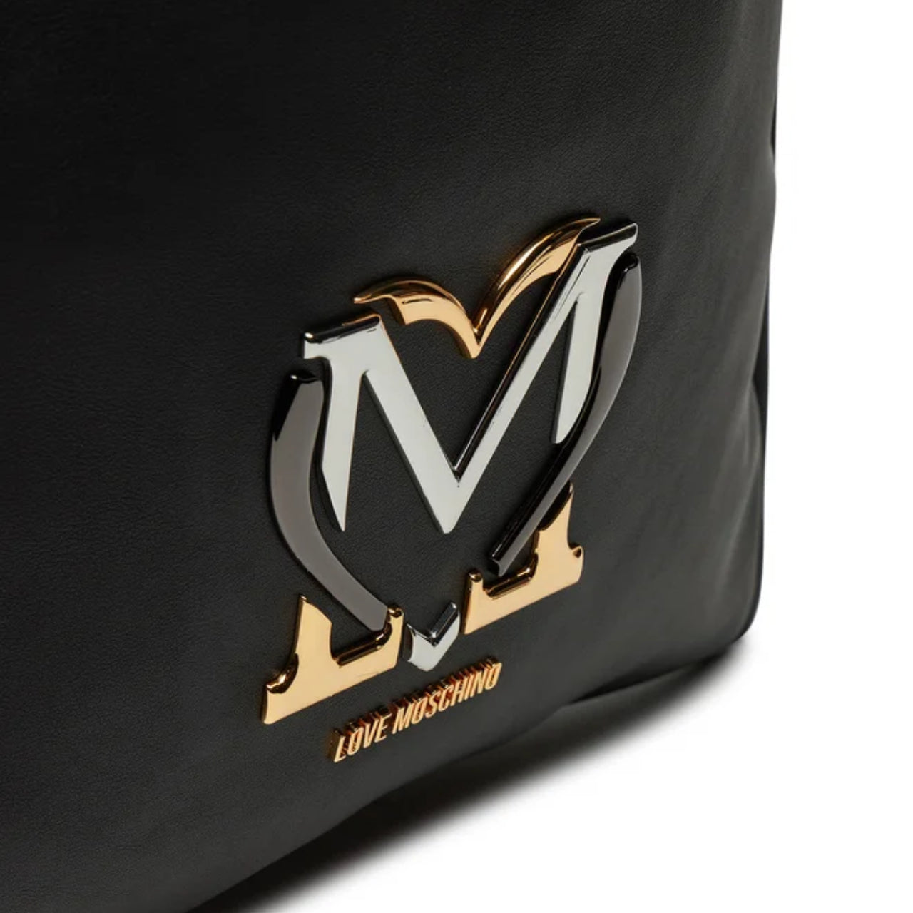 Borsa Shopper Love Moschino Donna Monogram Nero
