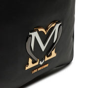 Borsa Shopper Love Moschino Donna Monogram Nero