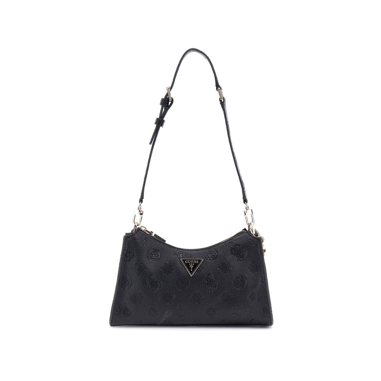 Borsa a Spalla Guess Donna Cresida Nero