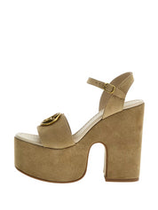 Sandalo con tacco Guess Donna Clody Beige