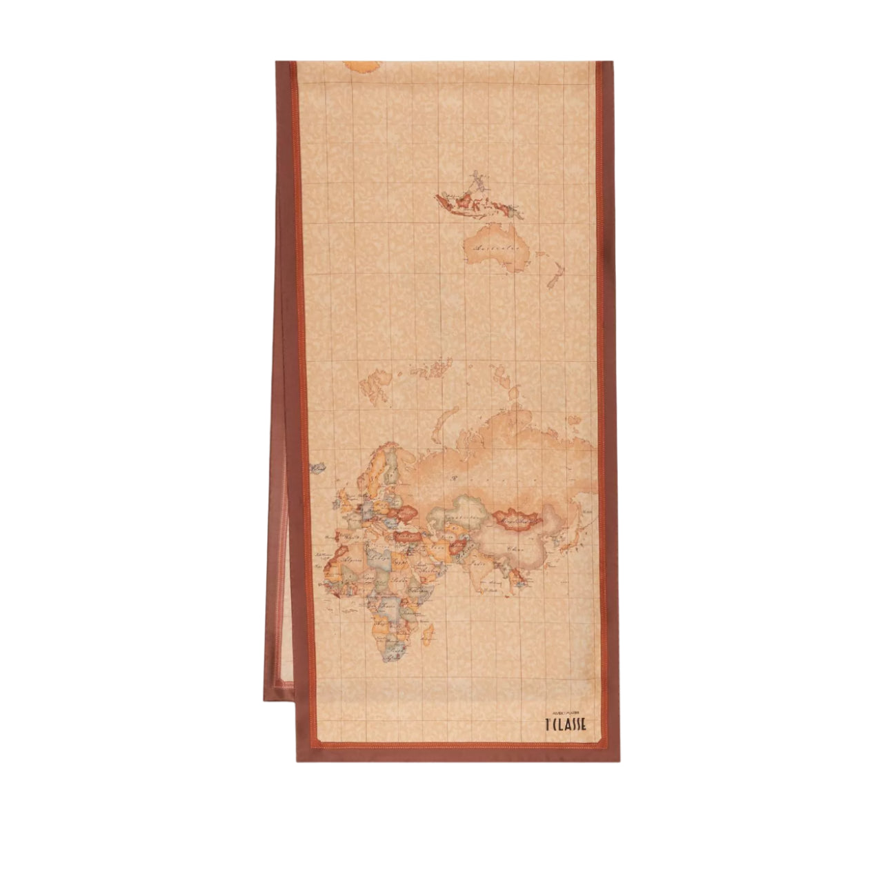 Foulard Alviero Martini 1^ Classe Donna Aloe Geo classic/castagna