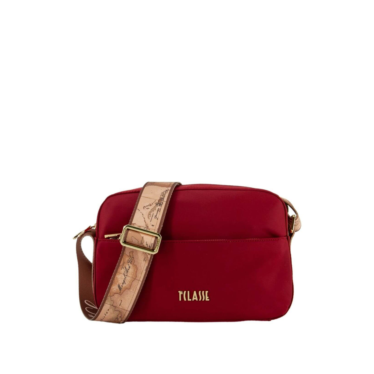 Borsa a Tracolla Alviero Martini 1^ Classe Donna Nylon Metaverse Geo Classic/ Lampone