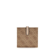 Portacarte Guess Donna Laurel small Marrone/nocciola