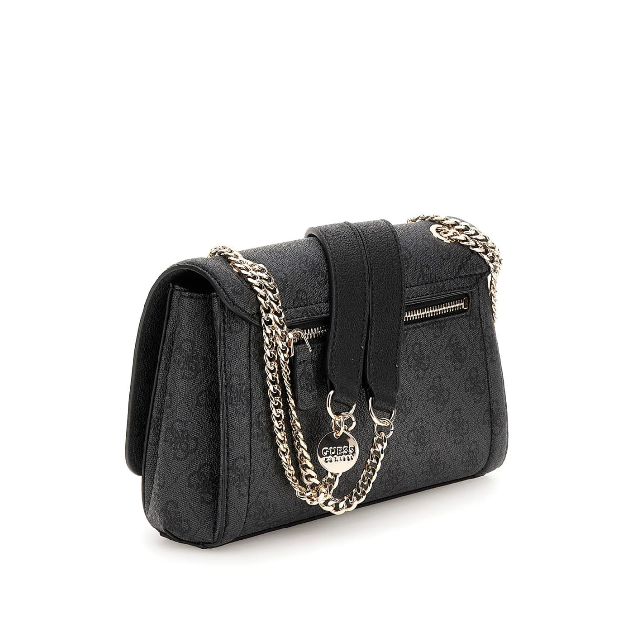 Borsa a Tracolla Guess Donna Noelle Grigio/nero